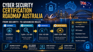 Cyber Security Certification Roadmap Australia From Security+ to Advanced Roles