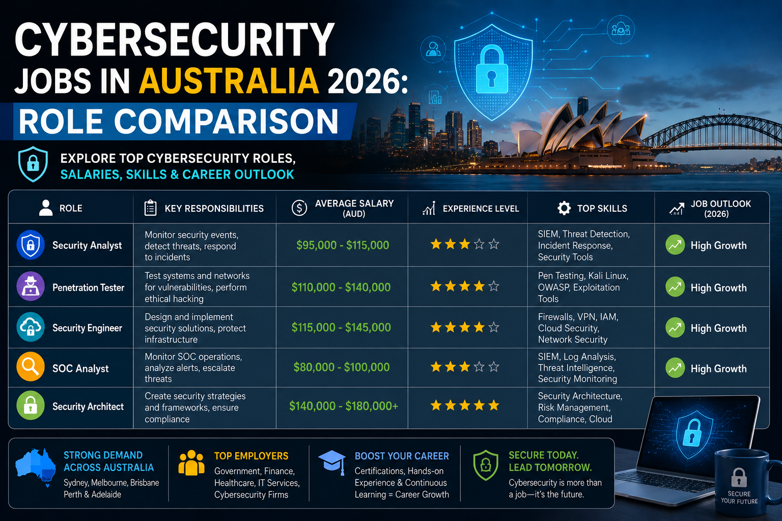 Cybersecurity Jobs in Australia 2026