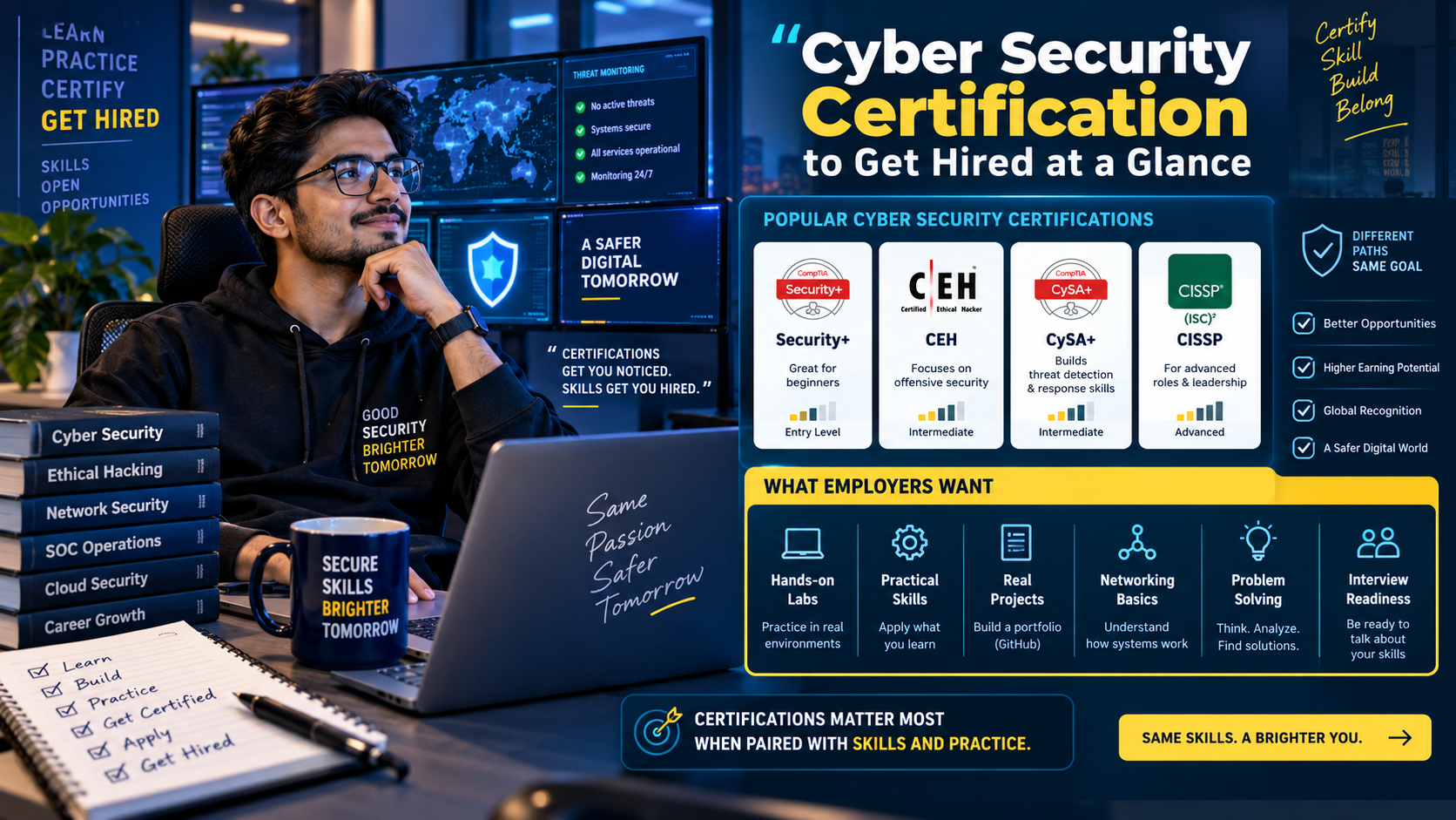 cyber security certification to get hired