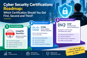 Cyber Security Certifications Roadmap: Which Certification Should You Get First, Second and Third?