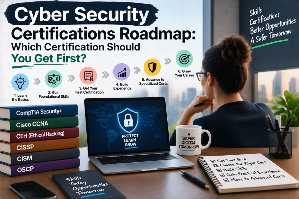 Cyber Security Certifications Roadmap: Which Certification Should You Get First?