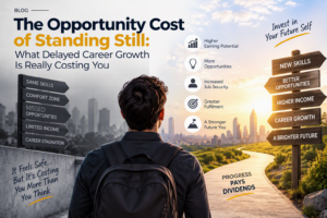 The Opportunity Cost of Standing Still: What Delayed Career Growth Is Really Costing You