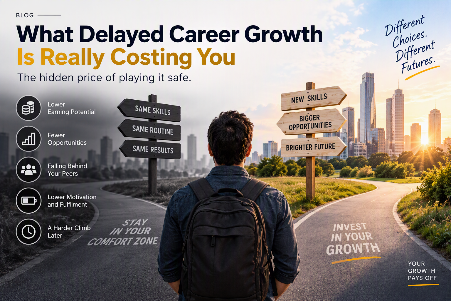 the opportunity cost of standing still