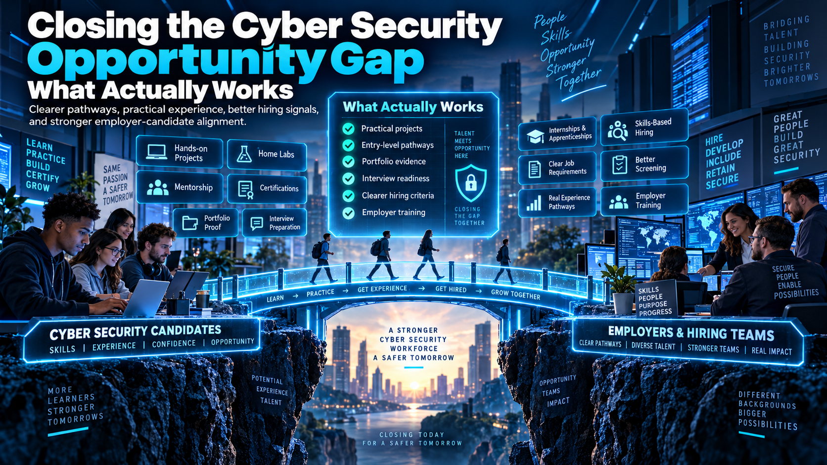 Closing the Cyber Security Opportunity Gap: What Actually Works