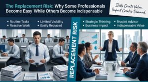 The Replacement Risk: Why Some Professionals Become Easy to Replace While Others Become Indispensable