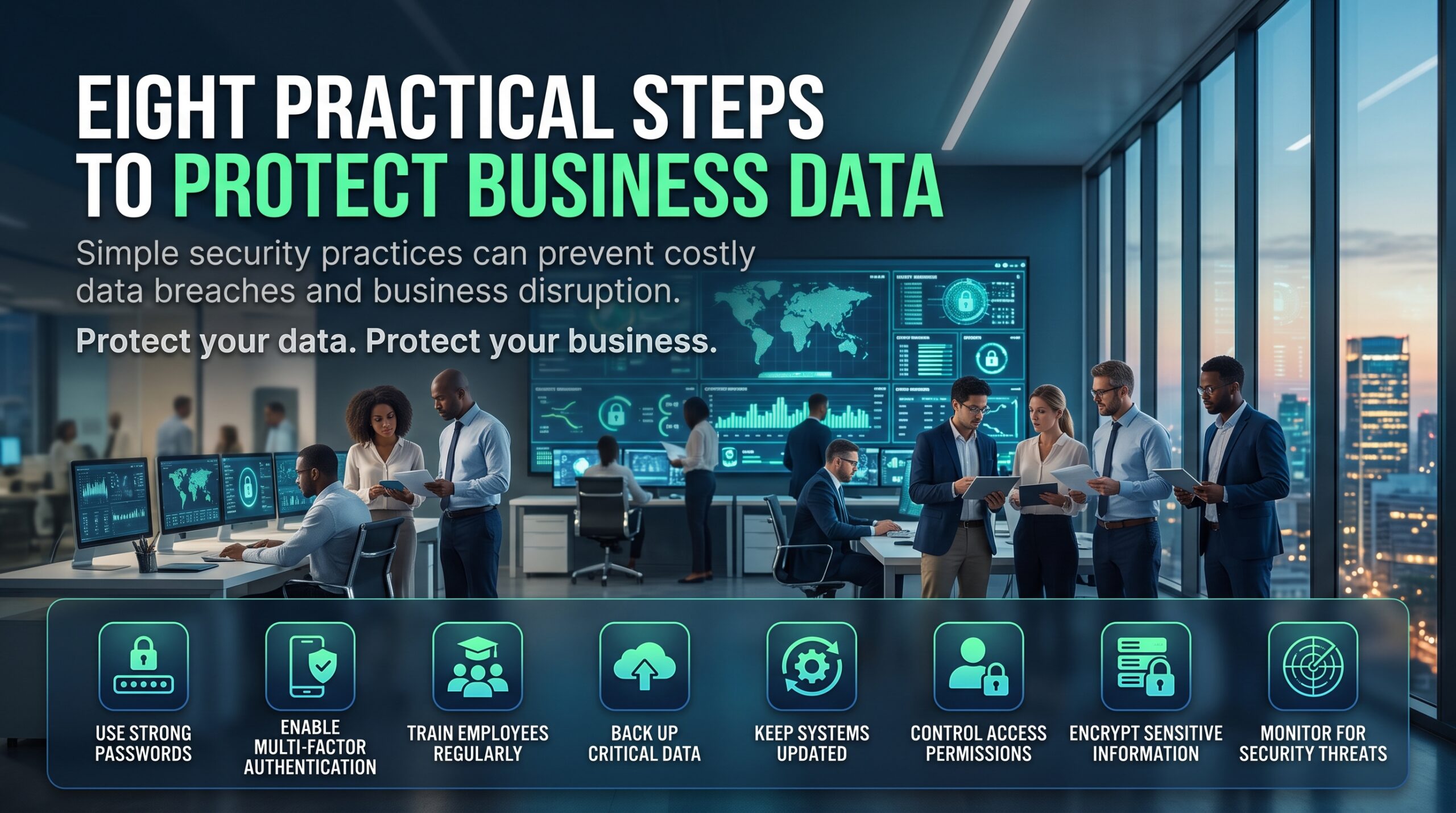 protect business data